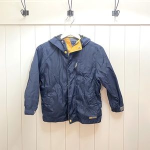 Gap zip jacket, size 7, dark blue